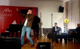 Pianista Michał Basista i beatboxer Szymon Chmiel SzNaJdeR w Granym Poniedziałku