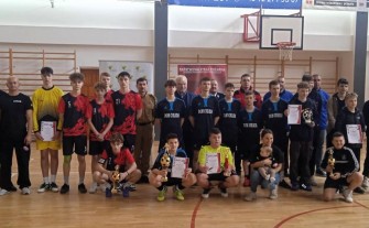 OSP Nowa Wieś wygrała Halowy Turnieju Piłki Nożnej dla młodzieżowych drużyn pożarniczych