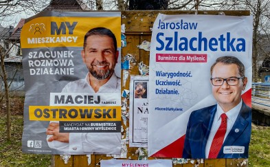Wybory Samorządowe 2024. W Myślenicach druga tura między Jarosławem Szlachetką i Maciejem Ostrowskim