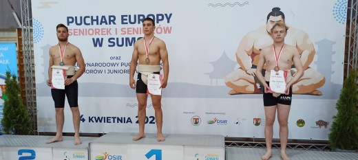 Sumo. Jan Mastela wywalczył srebrno w Pucharze Europy w Suwałkach