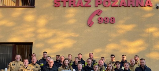 Powiat myślenicki. Kurs na strażaków ratowników OSP ukończyło 30 osób