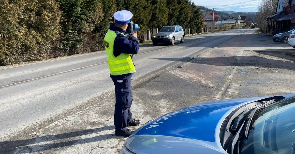 W jeden dzień policjanci skontrolowali 70 kierowców, a naruszenia przepisów dopatrzyli się w 58 przypadkach