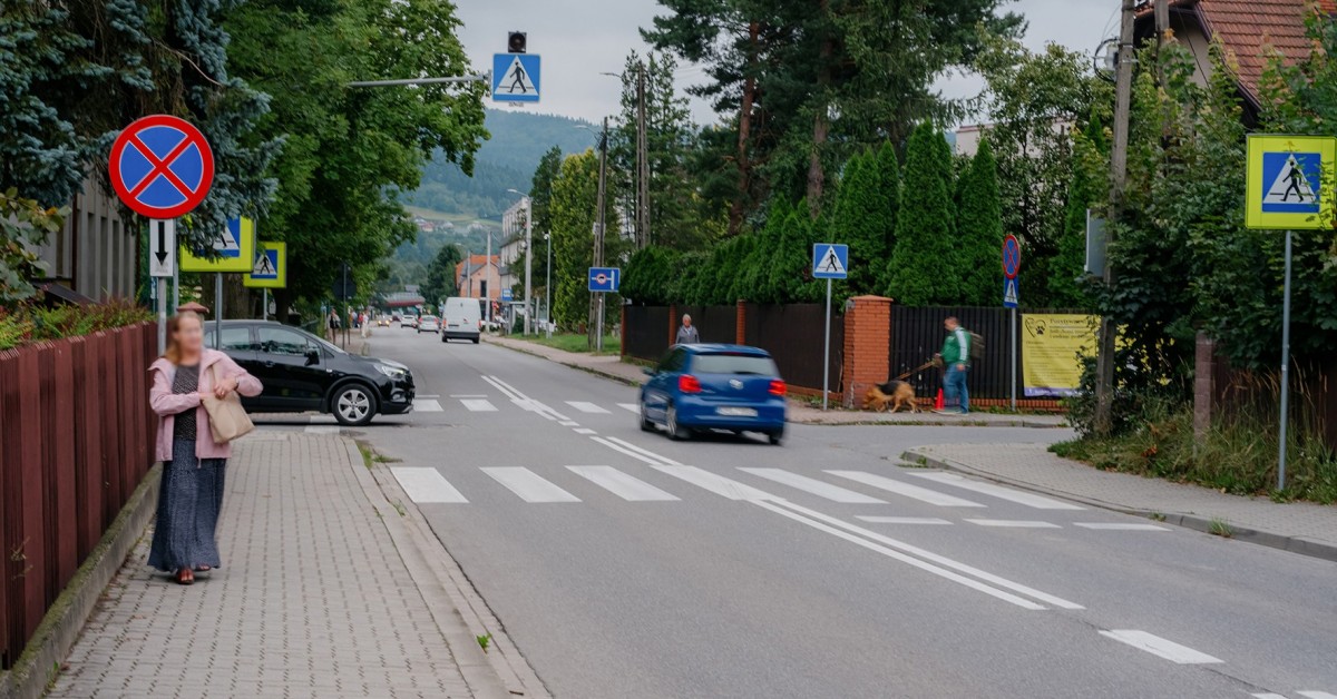 Myślenice. Zakrzywienie torów ruchu ma poprawić bezpieczeństwo w tym miejscu