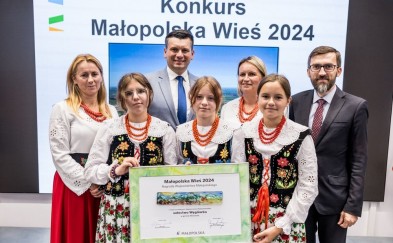 Sołectwo Węglówka w gminie Wiśniowa uznane za Najpiękniejszą Małopolską Wieś 2024 roku