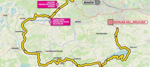 Tour de Pologne w gminie Myślenice. Tymi ulicami przejadą kolarze