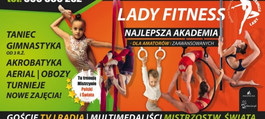 Zdecydowany faworyt wśród innych okrzyknięty Kuźnią Talentów sportowych. W Lady Fitness ruszają zapisy na zajęcia