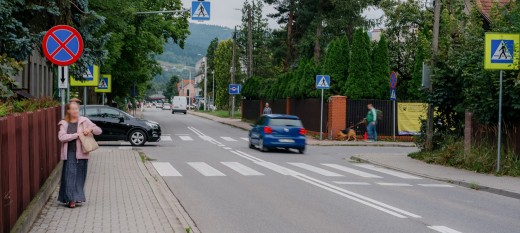 Myślenice. Zakrzywienie torów ruchu ma poprawić bezpieczeństwo w tym miejscu