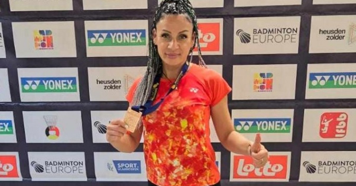 Anna Kocimska z TKKF Uklejna Myślenice zdobyła brązowy medal podczas Mistrzostw Europy Seniorów w Badmintonie 