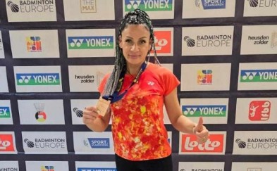 Anna Kocimska z TKKF Uklejna Myślenice zdobyła brązowy medal podczas Mistrzostw Europy Seniorów w Badmintonie 