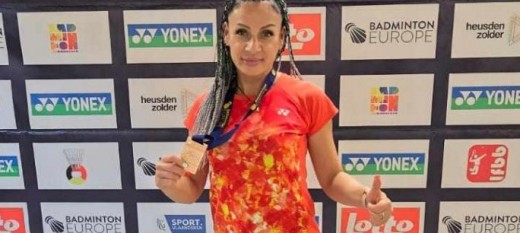 Anna Kocimska z TKKF Uklejna Myślenice zdobyła brązowy medal podczas Mistrzostw Europy Seniorów w Badmintonie 