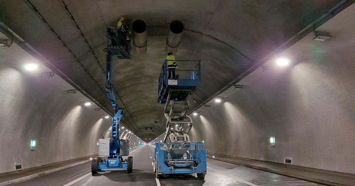 Zamkną nitkę w tunelu na Zakopiance. To przez nocne prace serwisowe