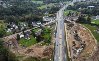 Trwa budowa tunelu. Drogowcy zamkną wyjazd z Krzyszkowic na Zakopiankę