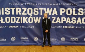 Jakub Tomera debiutuje w Mistrzostwach Polski Młodzików. Do domu wraca bez medalu