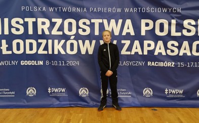 Jakub Tomera debiutuje w Mistrzostwach Polski Młodzików. Do domu wraca bez medalu