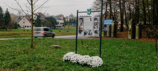 Osieczany. Skwer Brzezińskiego jest za mało widoczny. Radna ma rozwiązanie