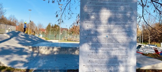 Skatepark w Myślenicach ma nowy regulamin. Jazda tylko w kasku i ochraniaczach