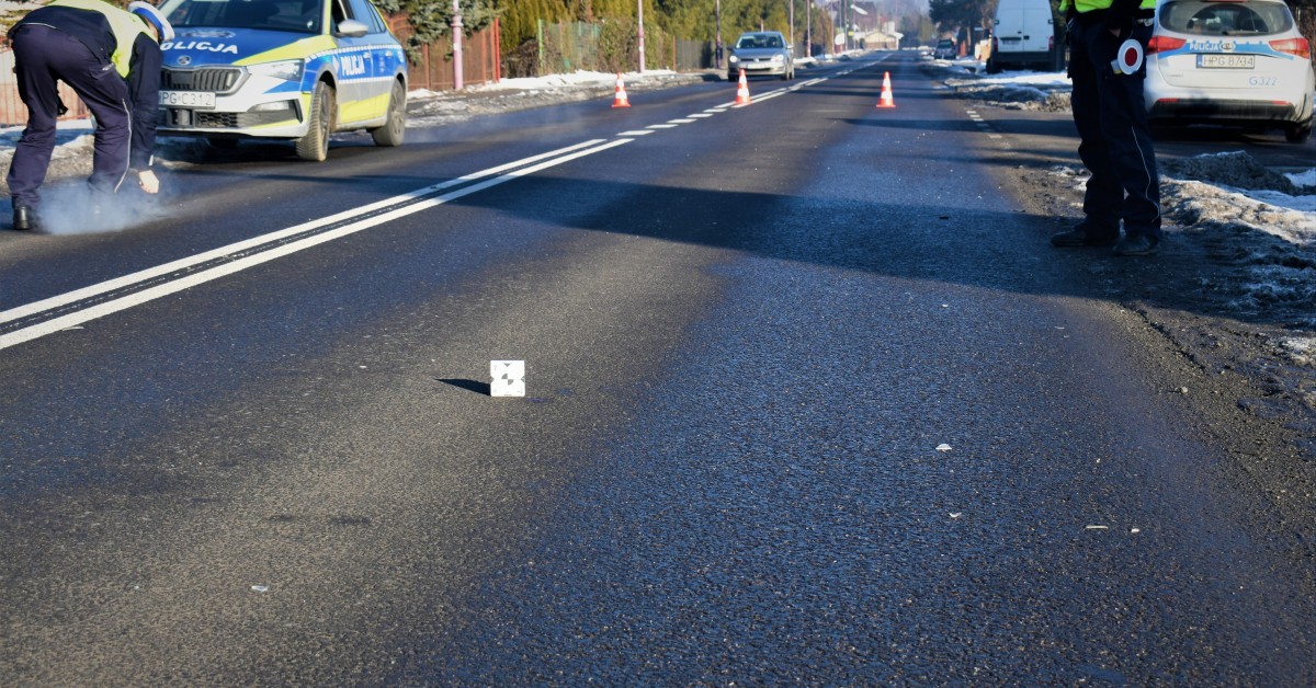 Lubień. Potrącił pieszą i odjechał. Kobieta zmarła w szpitalu