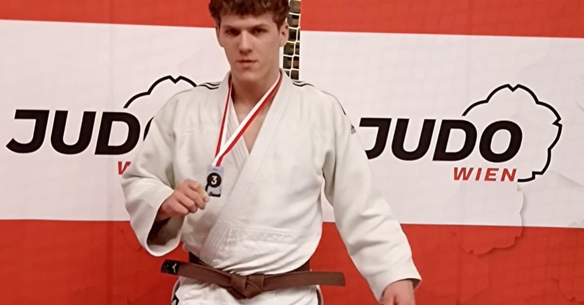 Międzynarodowy Turnieju Judo. Hubert Strzelec wraca z brązowym medalem