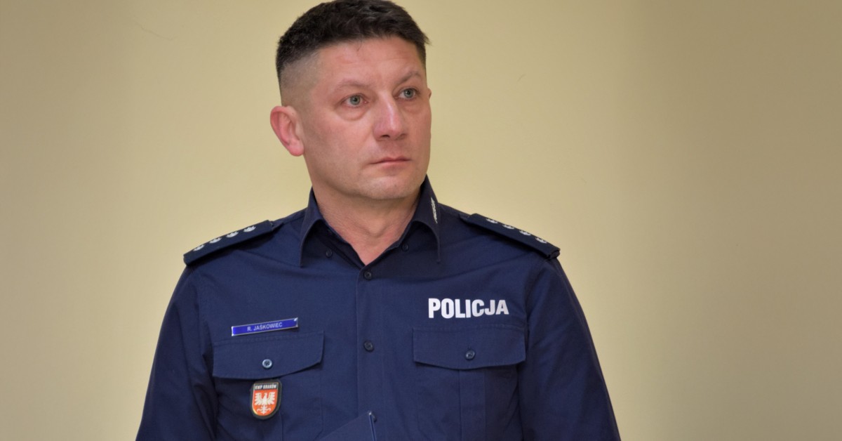 Dobczyce. Komendantem policji w Dobczycach został Ryszard Jaśkowiec, jego zastępcą Tomasz Wajda