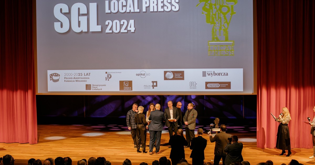 Zdjęcia Piotra Jagniewskiego z miasto-info.pl w finale SGL Local Press 2024