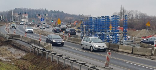 Budowa węzła w Myślenicach. Kierowców czekają utrudnienia na zakopiance