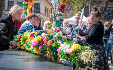 Myślenice. Niedziela Palmowa i konkurs Palm Wielkanocnych rozpoczęły Wielki Tydzień