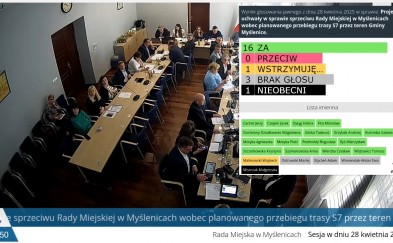 Radni przeciwko przebiegowi trasy S7 przez teren gminy Myślenice