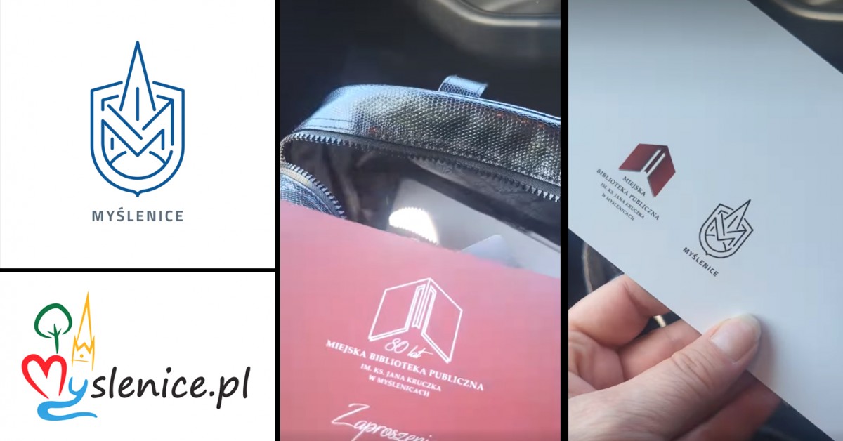 Myślenice. Zamieszanie wokół logotypu trwa nadal. Teraz omawiają je radni, a znak ląduje na zaproszeniach