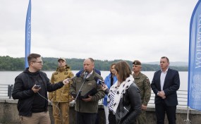 Dobczyce. Wojewódzki zespół zarządzania kryzysowego na koronie zapory