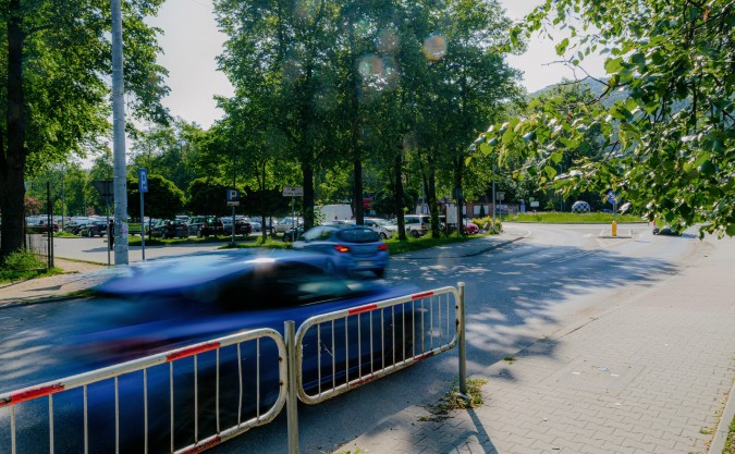 Myślenice. Czy skręt w lewo jest w tym miejscu potrzebny? Radna apeluje o jego likwidację