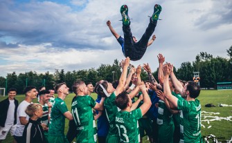 Orzeł Myślenice zagra w V lidze. Awans piłkarze przypieczętowali wygraną z Wróblowianką