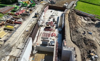 Krzyszkowice. Budowa tunelu na półmetku. Drogowcy przygotowują się do przebicia na wylot