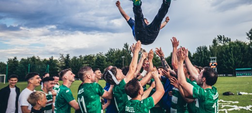 Orzeł Myślenice zagra w V lidze. Awans piłkarze przypieczętowali wygraną z Wróblowianką
