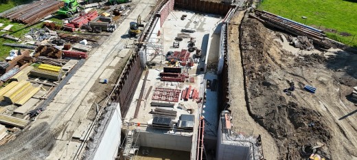 Krzyszkowice. Budowa tunelu na półmetku. Drogowcy przygotowują się do przebicia na wylot