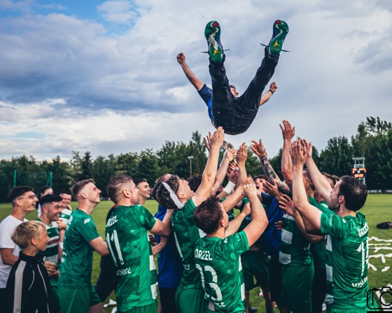 Orzeł Myślenice zagra w V lidze. Awans piłkarze przypieczętowała wygrana z Wróblowianką