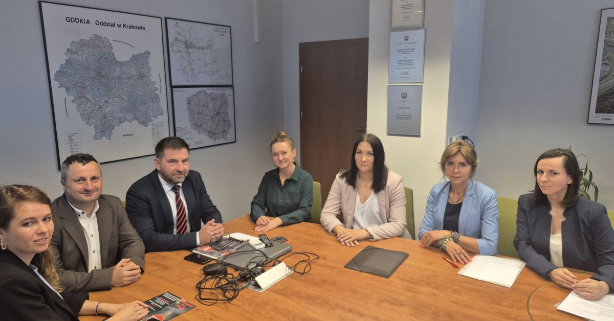 Aktywni i Odważni z Sieprawia w GDDKiA. Dyrektor podaje nowy termin prezentacji wariantów S7 Kraków-Myślenice