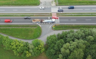 Myślenice, Głogoczów: Uważaj jak jeździsz. Policjant patroluje z powietrza
