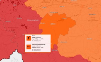 Uwaga! IMGW ostrzega przed nawałnicami i burzami 
