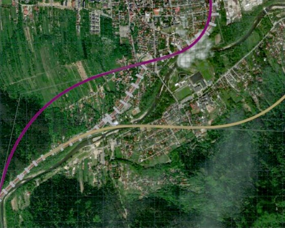 GDDKiA odwleka prezentację wariantów dla S7 Kraków-Myślenice. Burmistrz Szlachetka publikuje trasę przez Zarabie