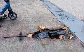 Dobczyce. Skatepark pod zaporą się sypie. „Pasowałoby zrobić delikatne odświeżenie”