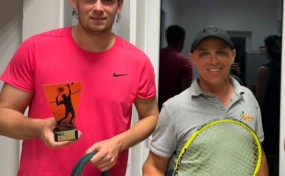 Liga tenisa na półmetku. Liderem pierwszej Piotr Zięba, wśród kobiet Magda Boczarska
