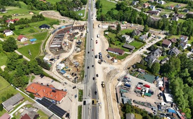 Krzyszkowice. GDDKiA ogłosiła przetarg na budowę dróg bocznych prowadzących do powstającego węzła