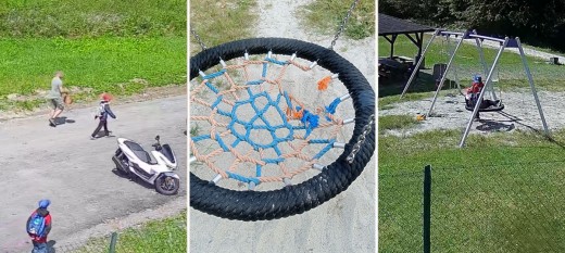 Sułkowice. Przeciął liny w huśtawce na placu zabaw. Urzędnicy wzywają go do siebie