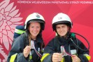 Karina Kalinowska oraz Iwona Piekarz najszybsze w Polsce w Mistrzostwach Strażaków w biegu po schodach