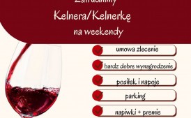 Kelner/Kelnerka – praca w weekendy