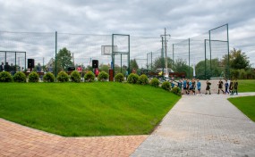 Jawornik. Boisko i plac zabaw przy szkole podstawowej otwarte