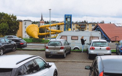 Myślenice. Przyczepy campingowe na parkingach? Burmistrz zapowiada porządki