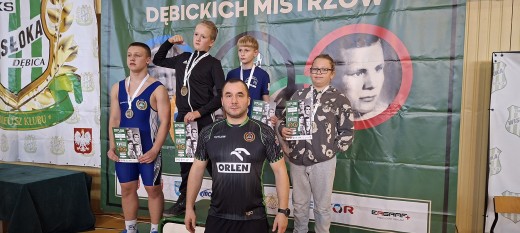 Medale zapaśników Dalinu na Memoriale Debickich Mistrzów