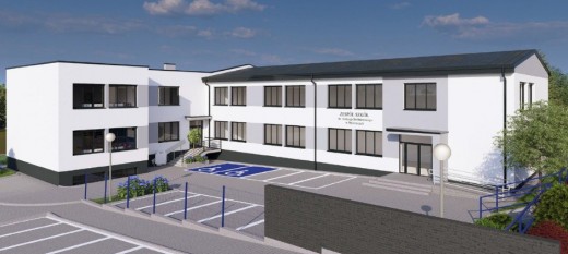 Myślenice: Ruszyła rozbudowa Zespołu Szkół im. Andrzeja Średniawskiego