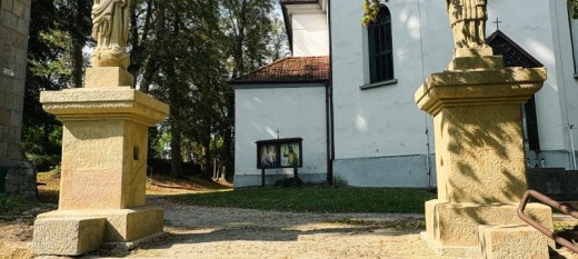 Dobczyce. Odnowiono zabytkowe figury na Starym Mieście